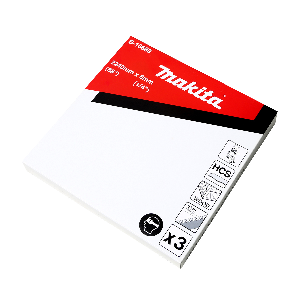 ใบเลื่อยสายพาน 6T-6MM LB1200 (3PCS/PAC)