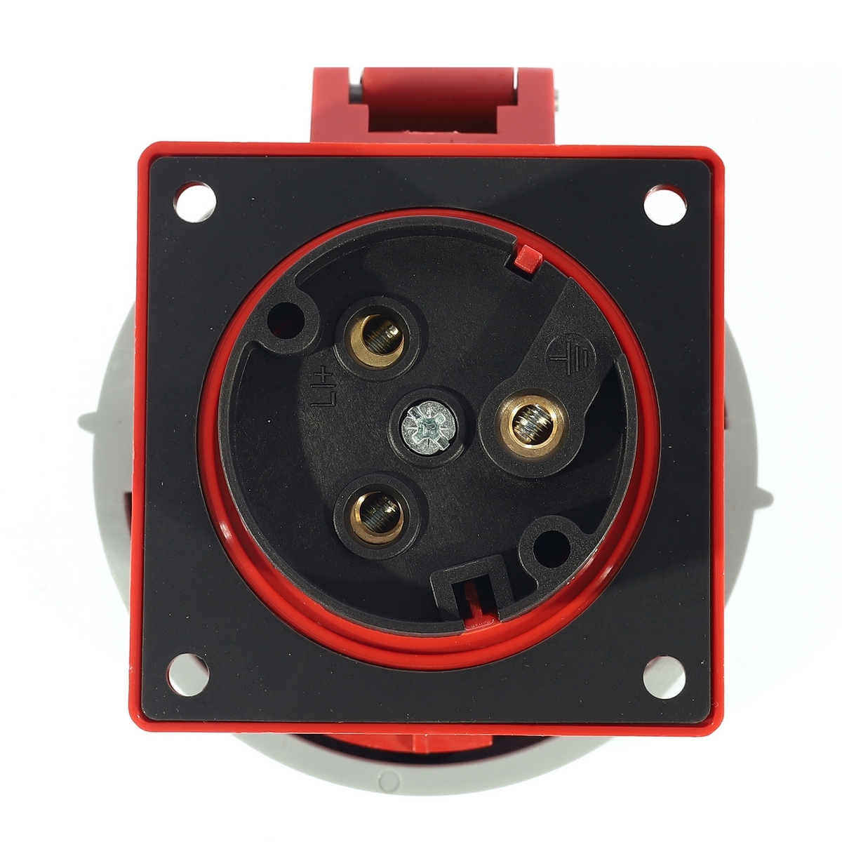 IP67 ปลั๊ก-เมียติดผนัง 2P+E 32A-6H 400V