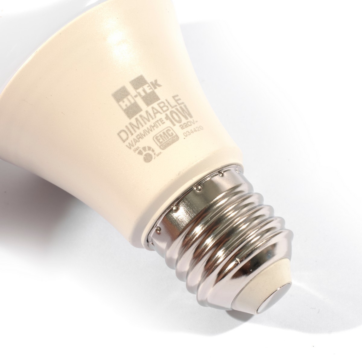 หลอด LED E27 หรี่ได้ 10W แสงนวล WARM