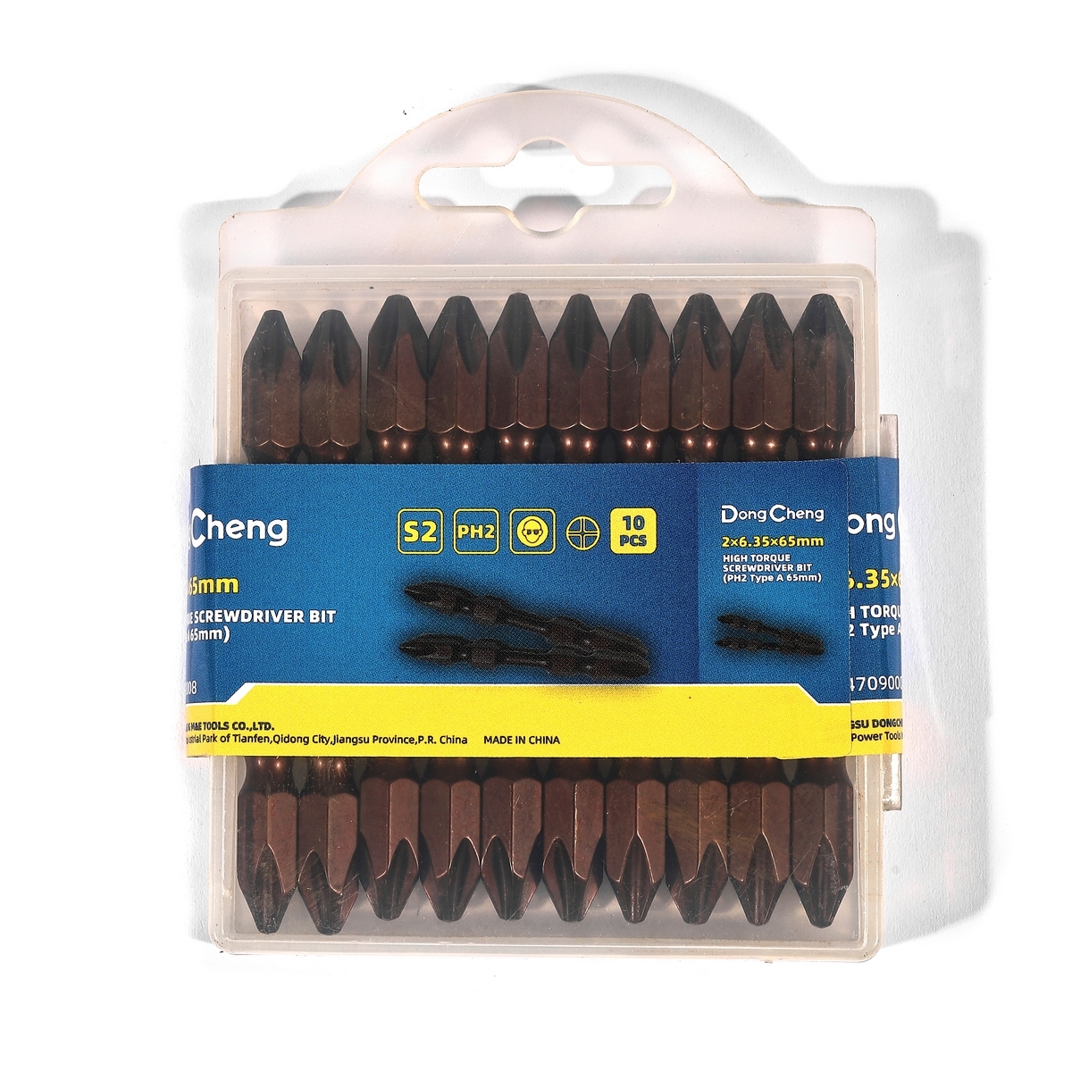 ดอกไขควงแฉก PH2+65มม -TORQUE(10PCS/PAC)