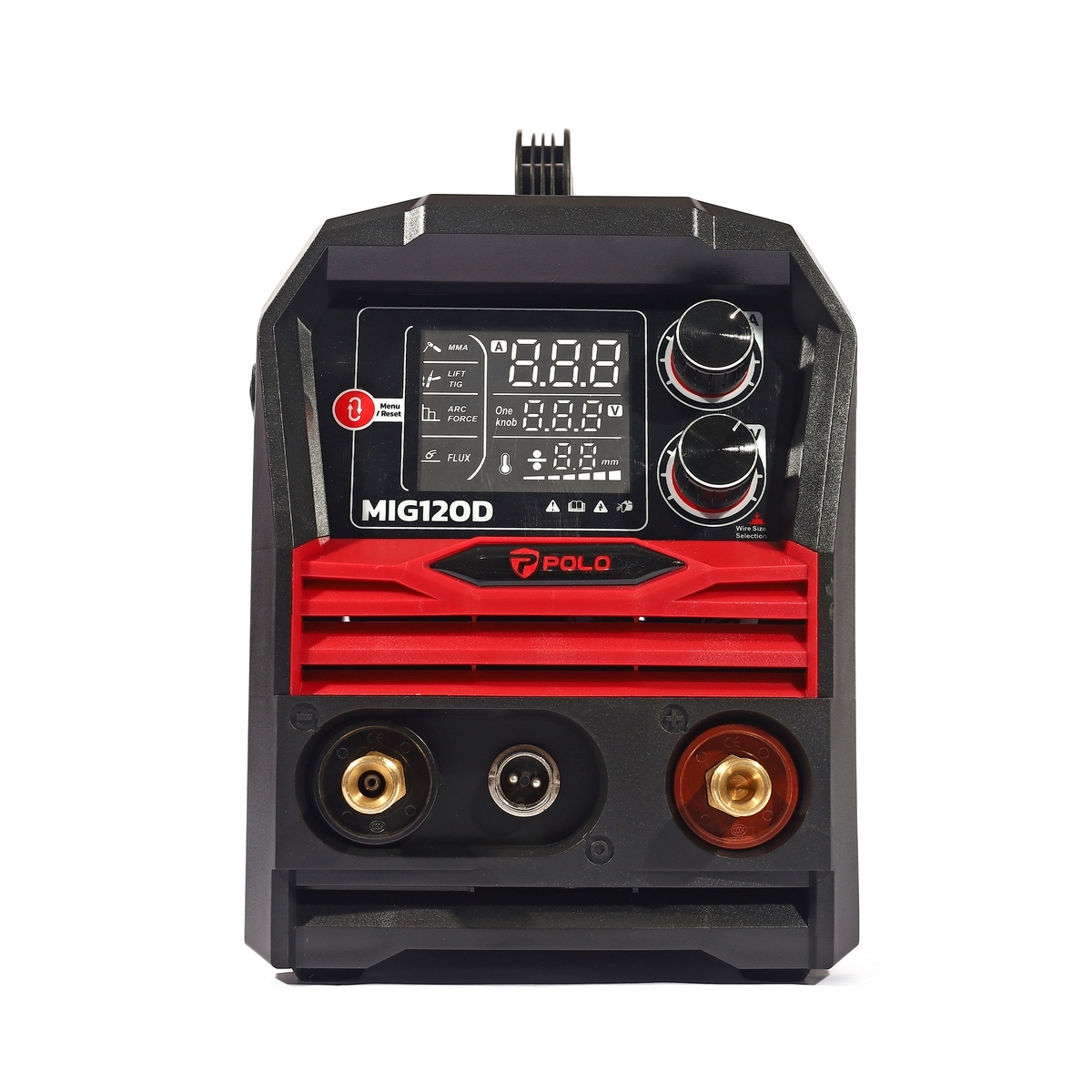 MIG120D เครื่องเชื่อม MIG/MMA ขนาด 1 KG