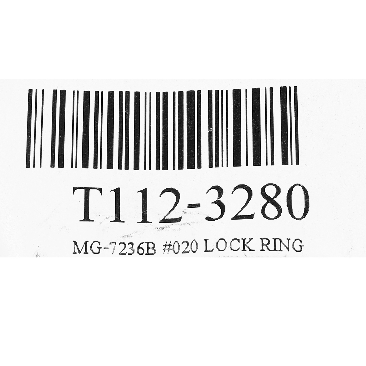 MG-7236B #020 LOCK RING