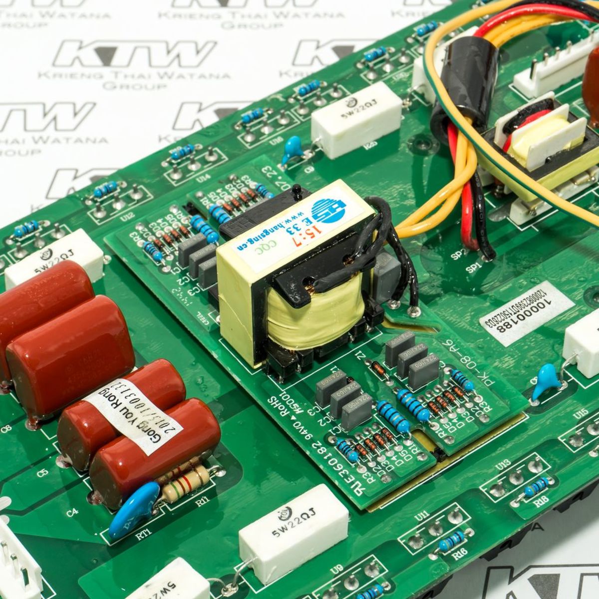 แผงวงจรบน WSE TIG315PACDC