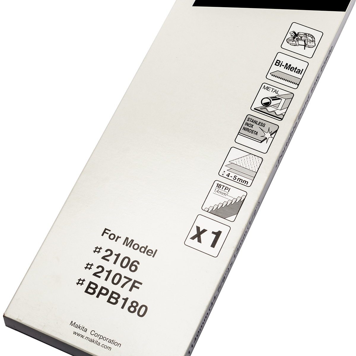 อะไหล่2106 ใบเลื่อย 18T BI-M(สแตนเลส)1ใบ
