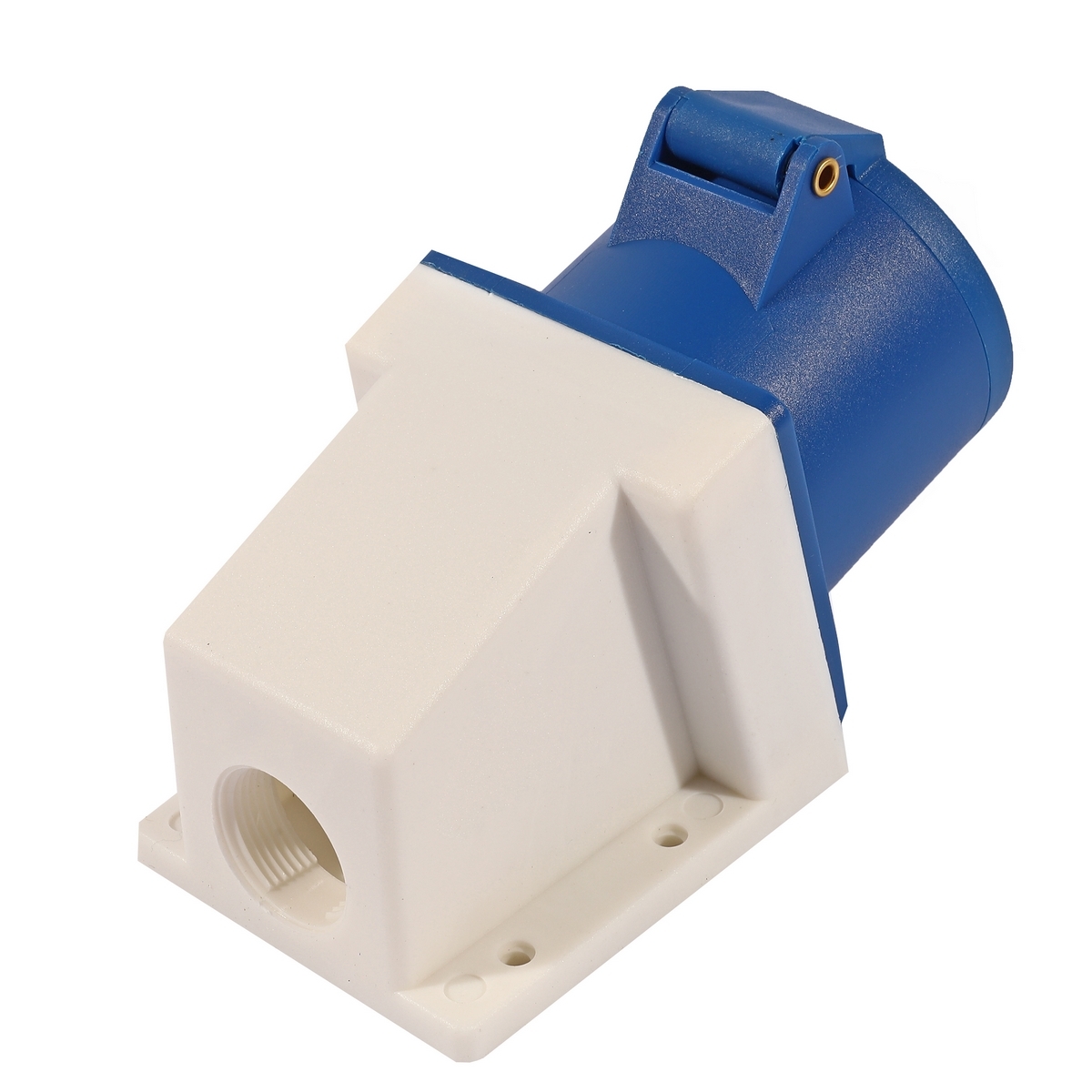 IP44 ปลั๊กตัวเมียติดผนัง 32A 2P+E 220V