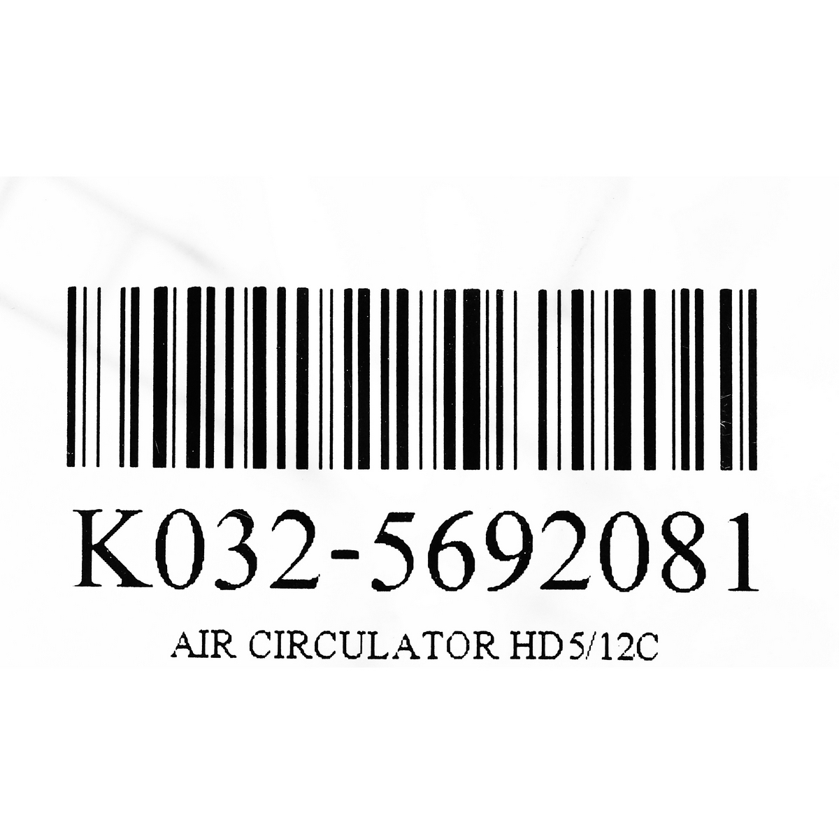 AIR CIRCULATOR HD5/12C