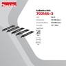 อะไหล่ JR3050T#400 ใบเลื่อย 21(5ใบ/1PAC)