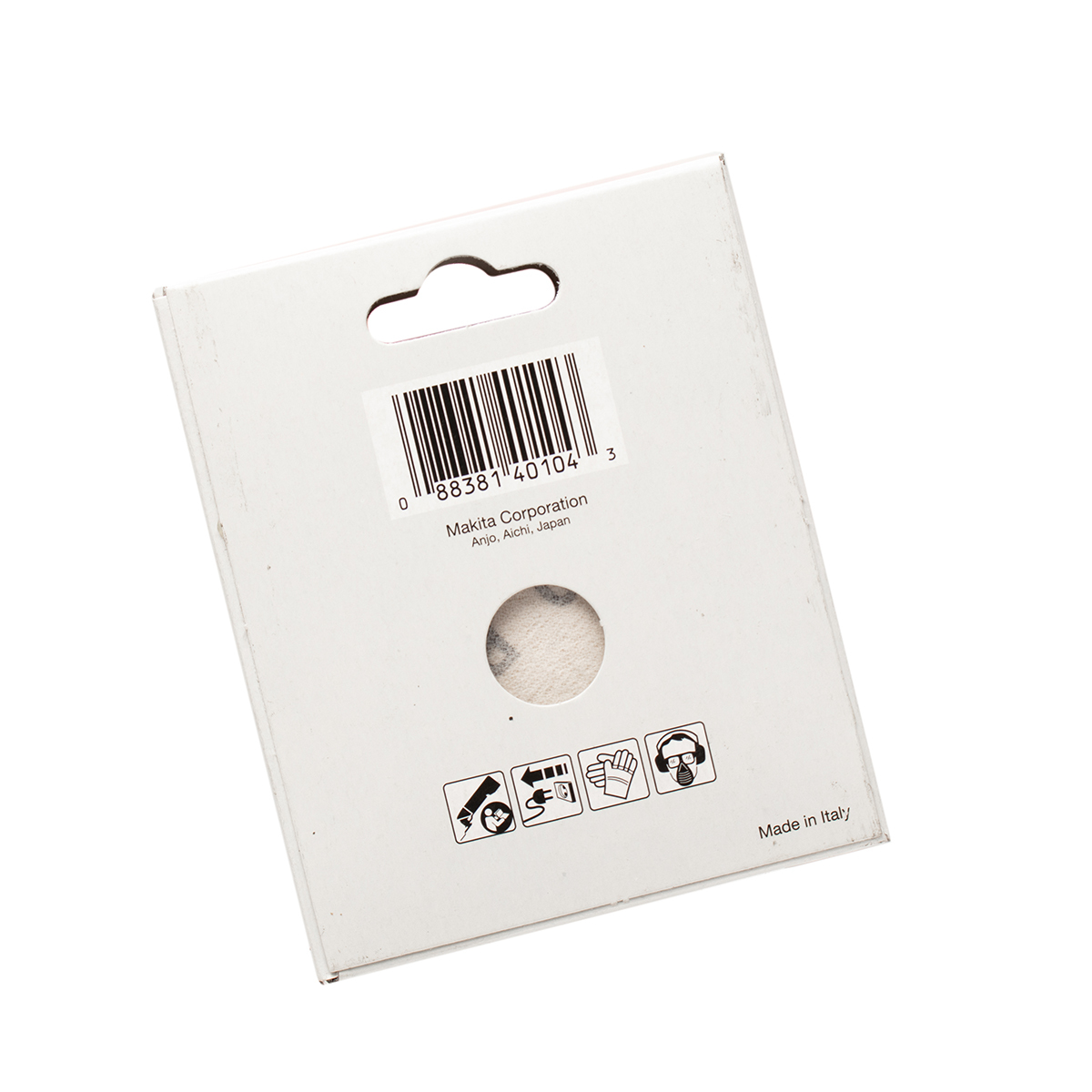 TM3000C (แดง-LONG)กระดาษทรายไม้#80 10/P