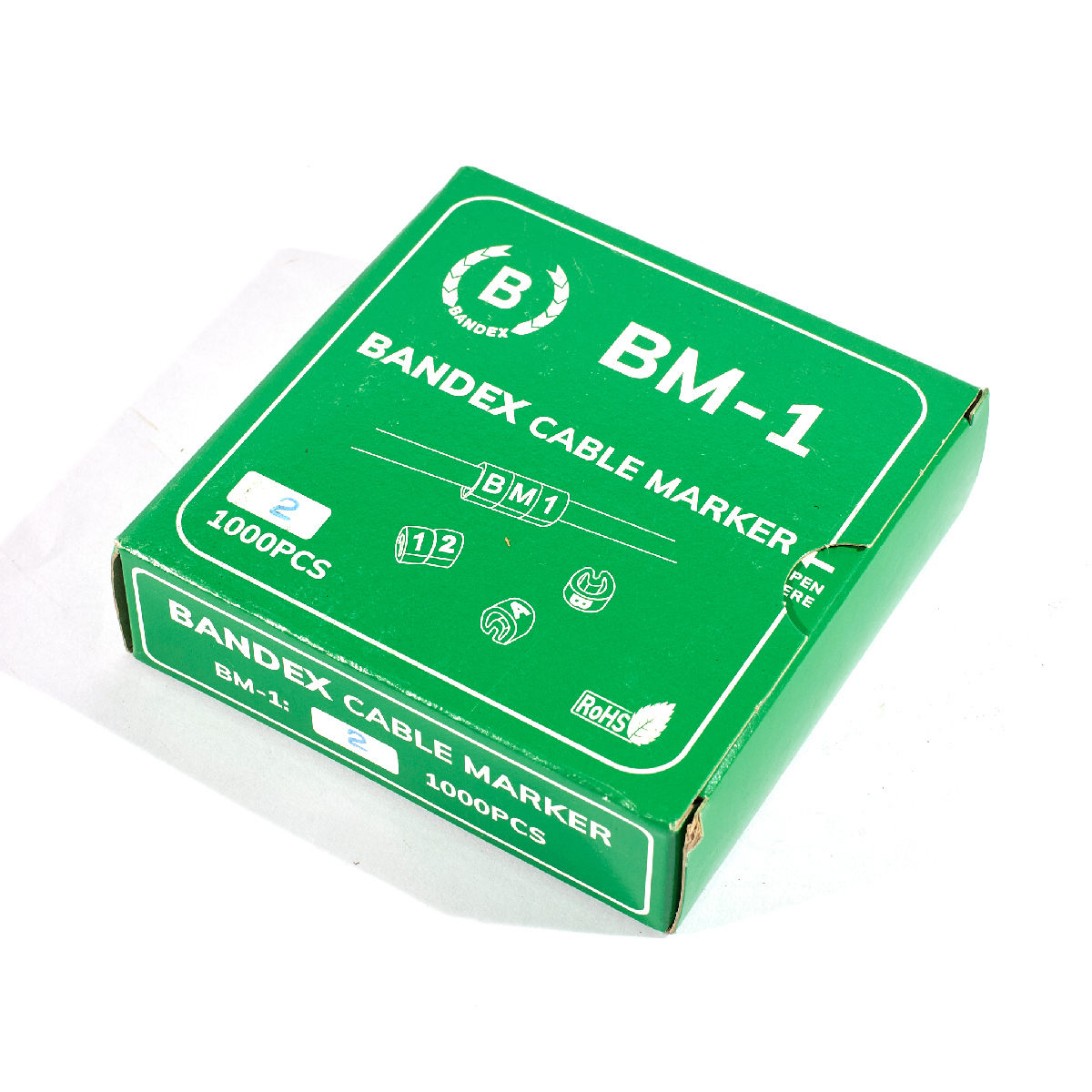 BM1-2มาร์คเกอร์ตัวอักษร 2 ขนาด3.0–4.2 มม