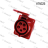ปลั๊กตัวเมียฝังเฉียง 3P+N+E 32A IP44