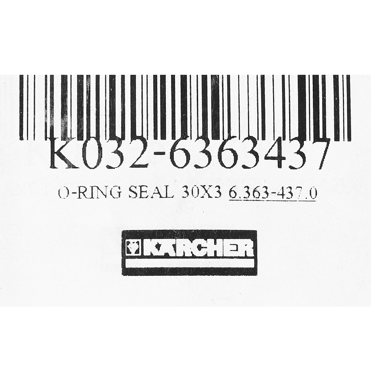 O-RING SEAL 30X3