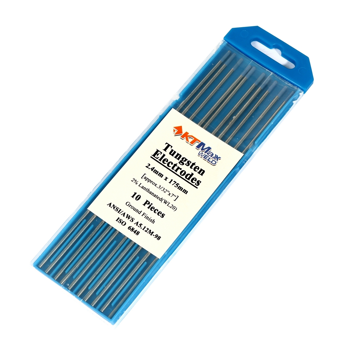 ลวดทังสเตนสีฟ้า (WL20) 2.4MM(10PCS/1PAC)