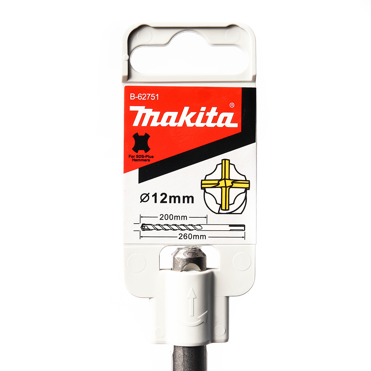 B-62751 ดอกเจาะปูน SDS4CUT 12 X 260 MCC
