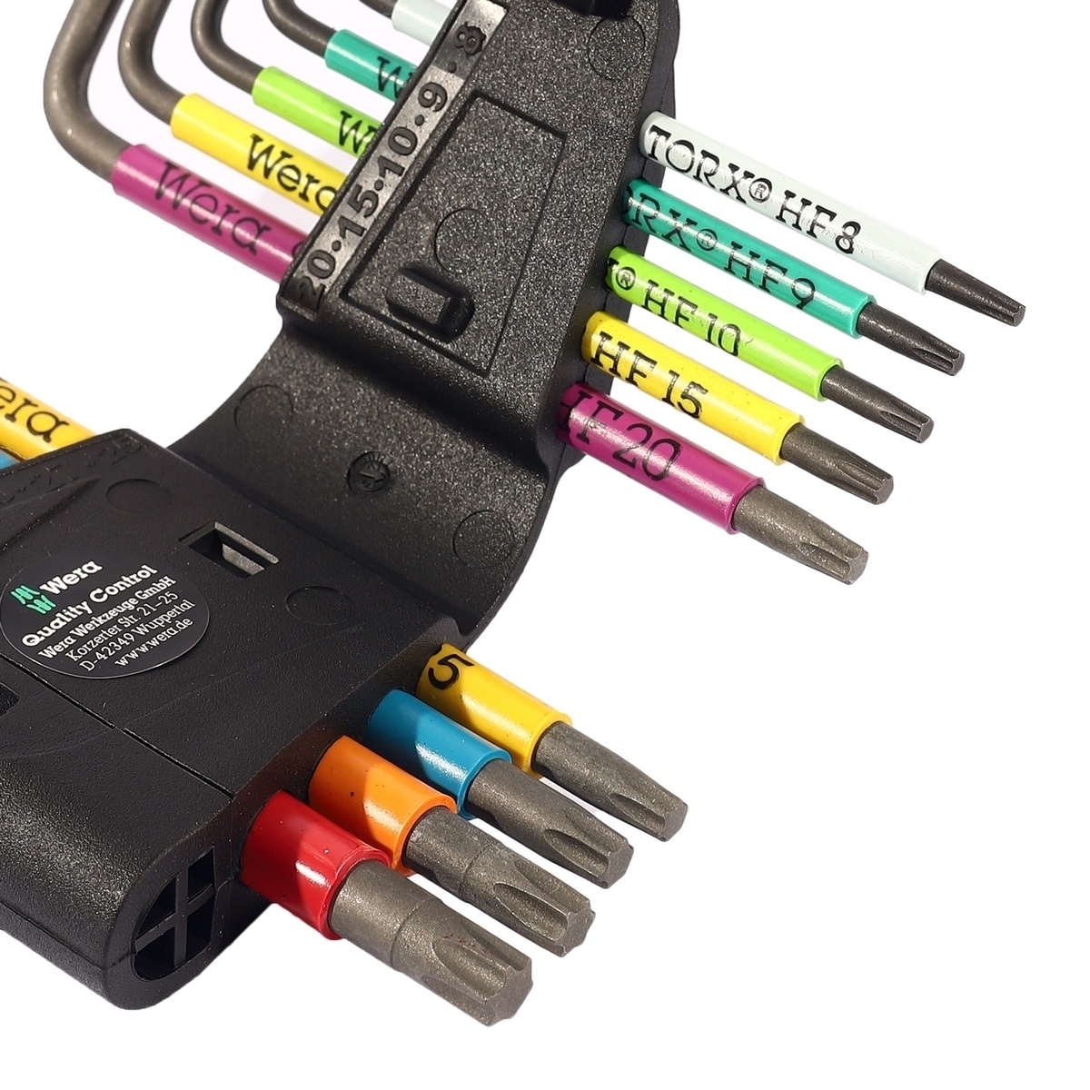 ประแจดาว6แฉก 967/9 TX MULTICOLOR HF 1