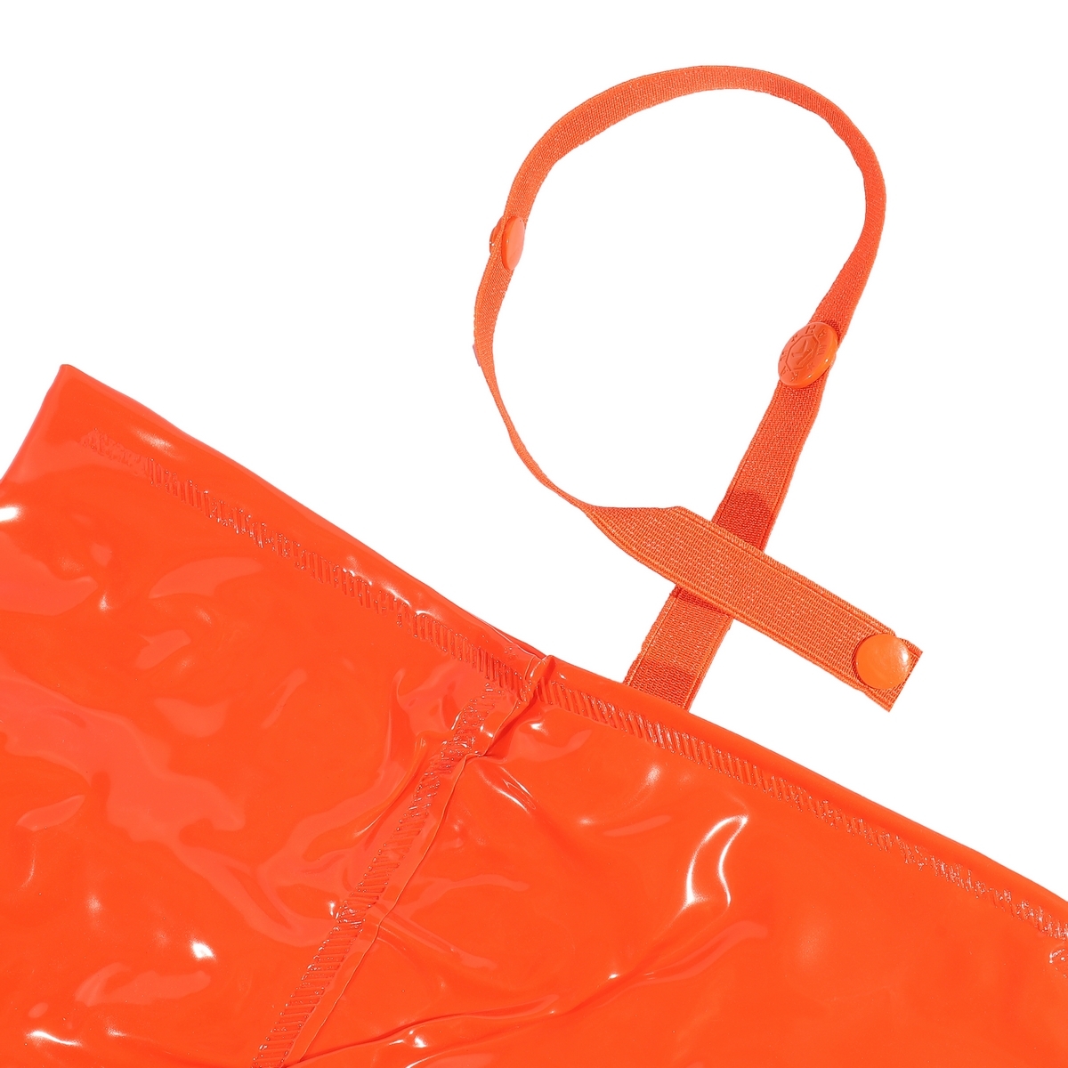 รองเท้า PVC สีส้ม สูง 28