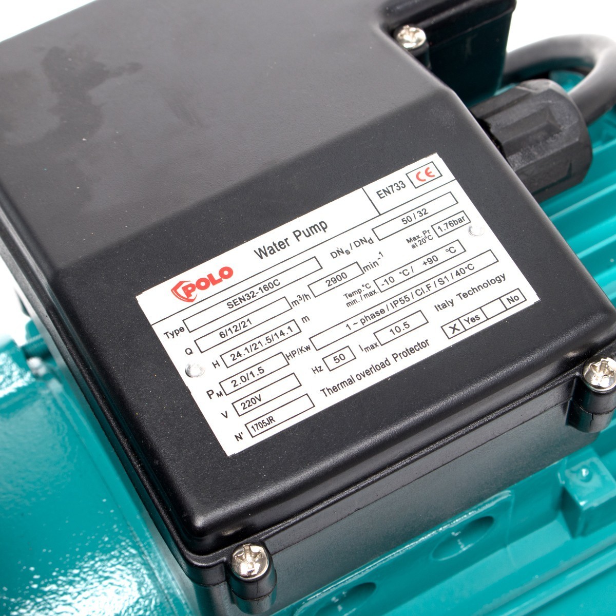 SEN32-160C 220 V. ปั๊มหอยโข่งหน้าแปลน