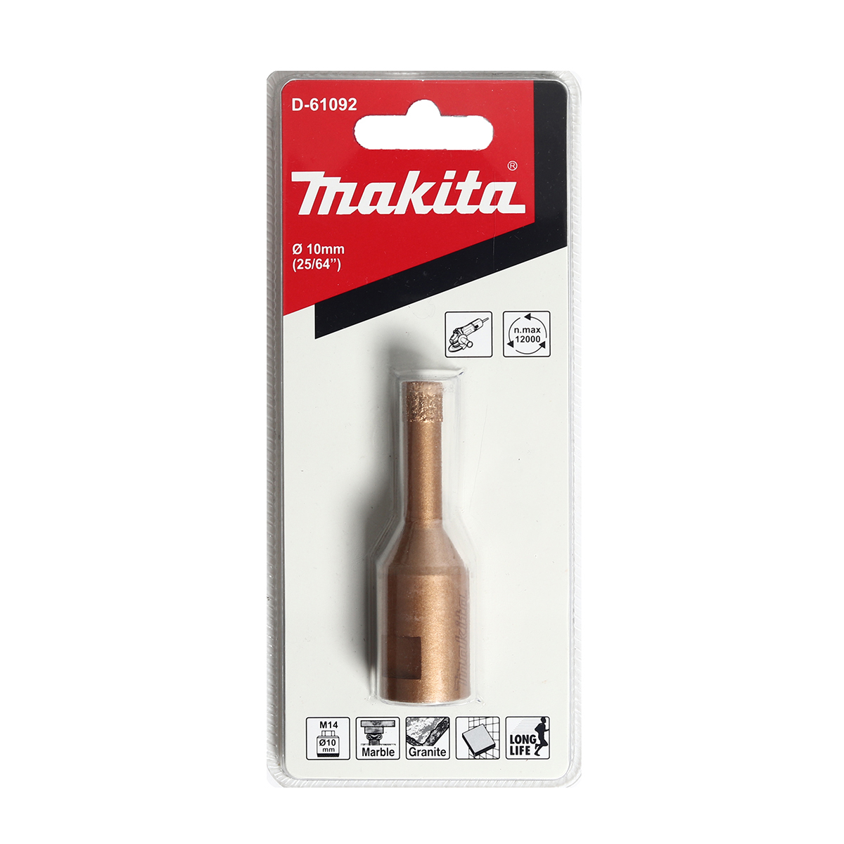 กระบอกเพชร 10MM-สำหรับเจียร์ 5