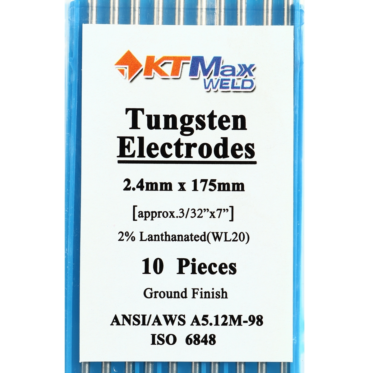 ลวดทังสเตนสีฟ้า (WL20) 2.4MM(10PCS/1PAC)