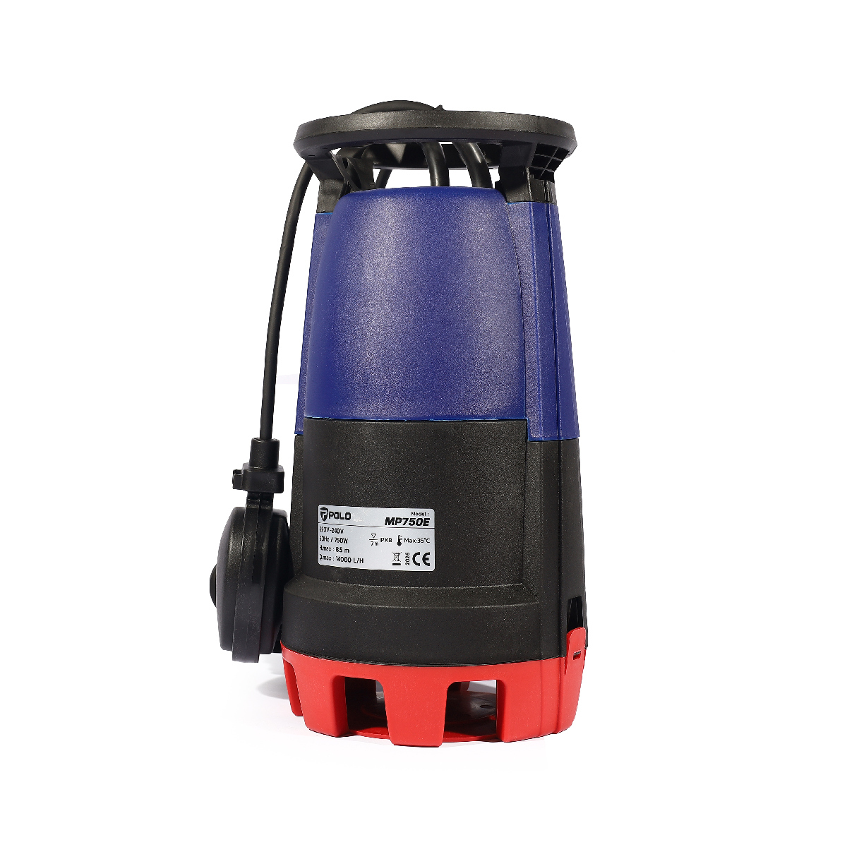 MP750E ปั๊มแช่น้ำดีและน้ำเสีย 3IN1 750W