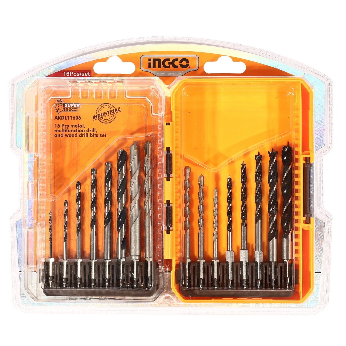 ชุดดอกสว่านอเนกประสงค์ หกเหลี่ยม 16PCS