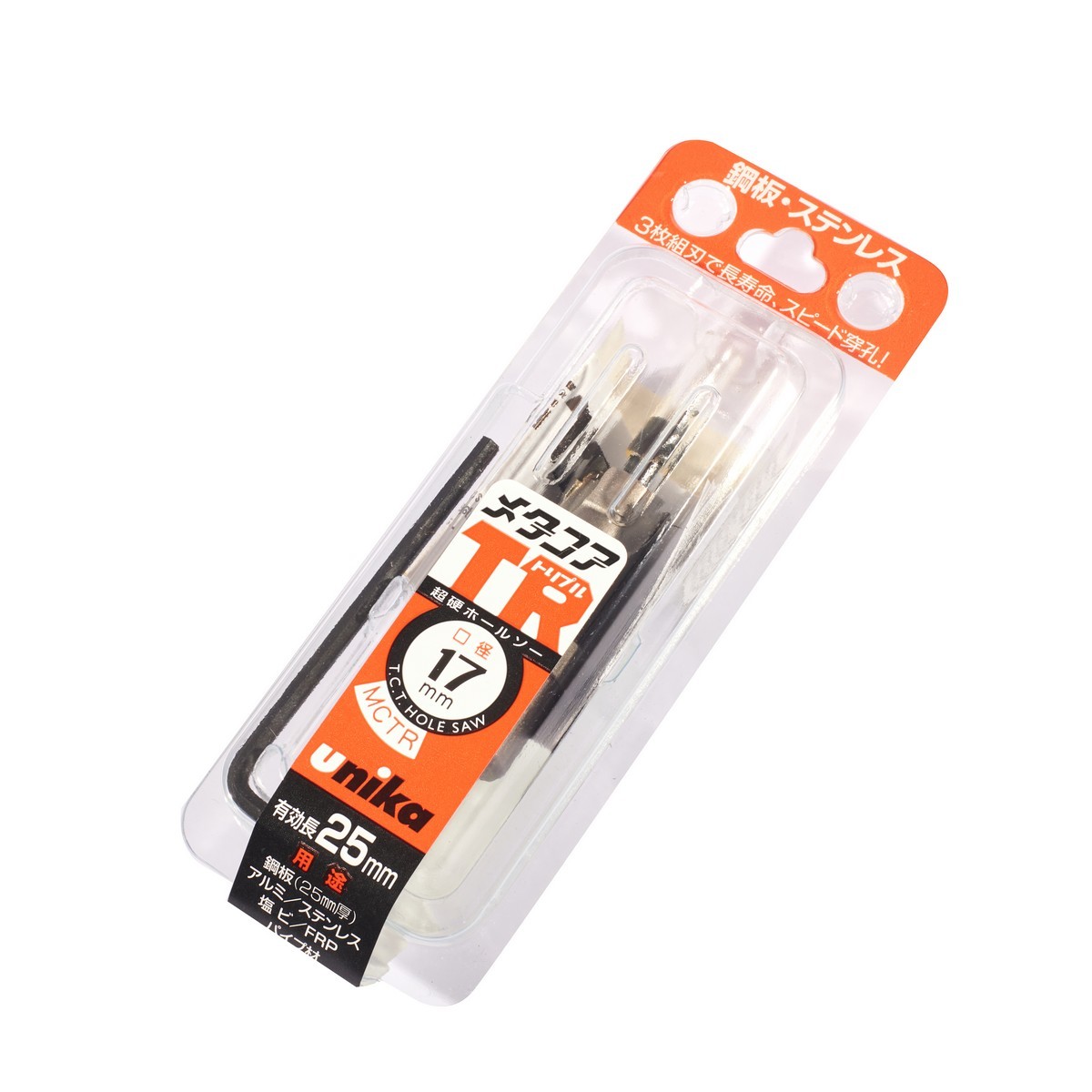 MCTR-17.0 โฮลซอร์ TCT 17 มม TRIPLE