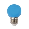 หลอดปิงปอง LED อีโค่ E27 2.5W สีน้าเงิน