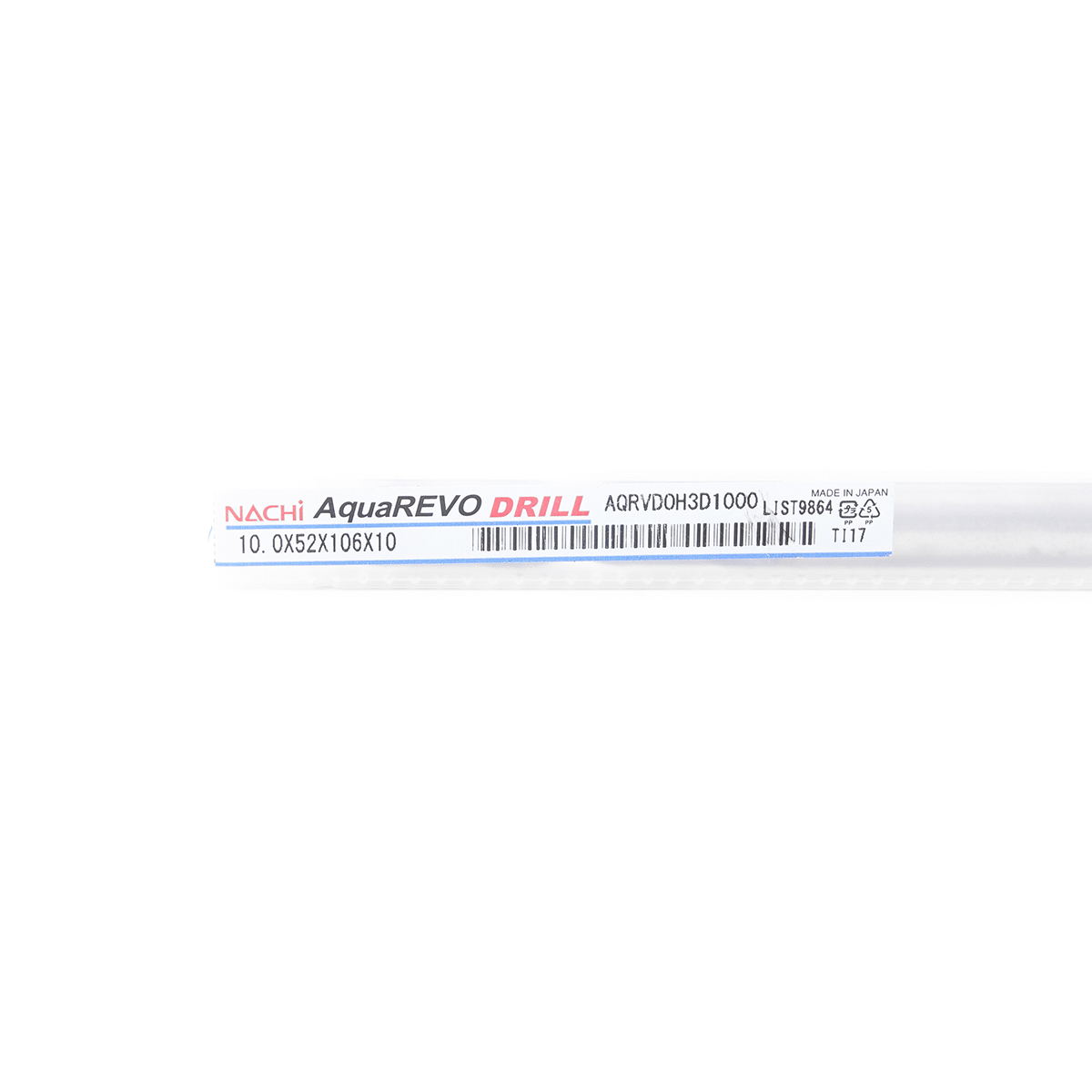 L9864_10.0 MM ดอกสว่านคาร์ไบด์รูน้ำมัน3D