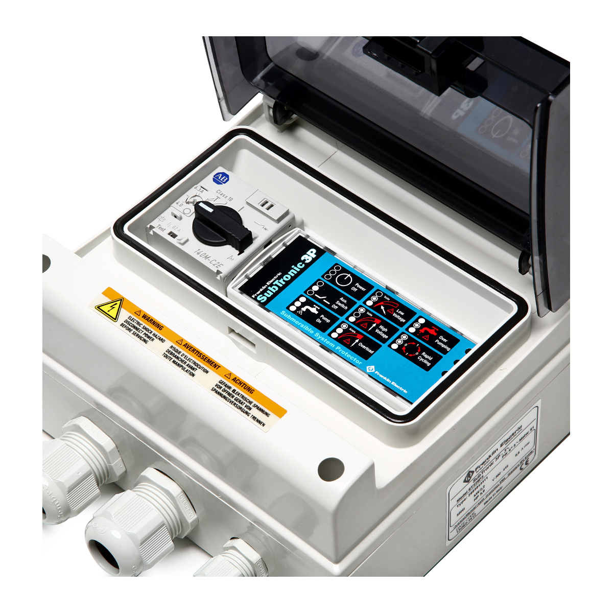 ตู้คอนโทลSUB-TRONIC 3P-2.2KW 3HP-380/415