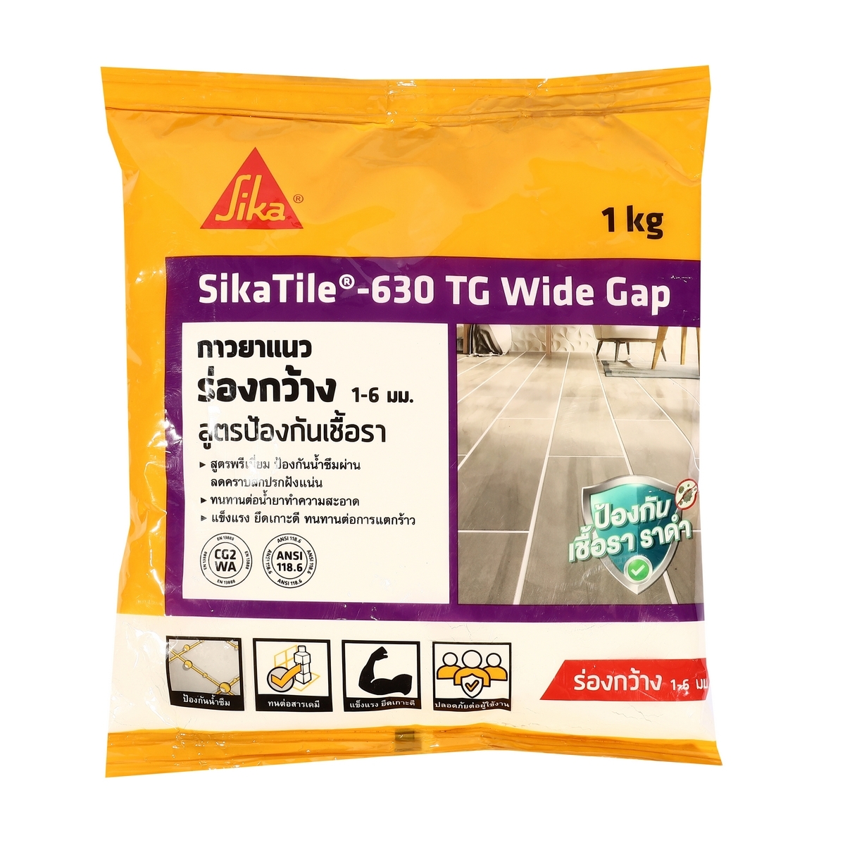 กาวยาแนว TILE 630 TG WIDE GAP (WHITE)