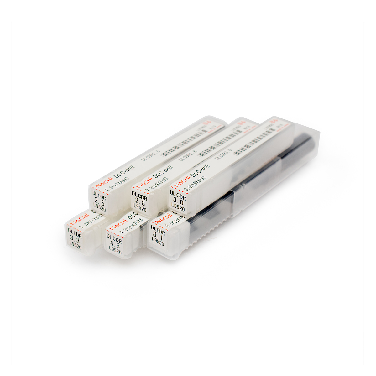 L9520_8.1MM ดอกสว่านคาร์ไบด์ เจาะ AL