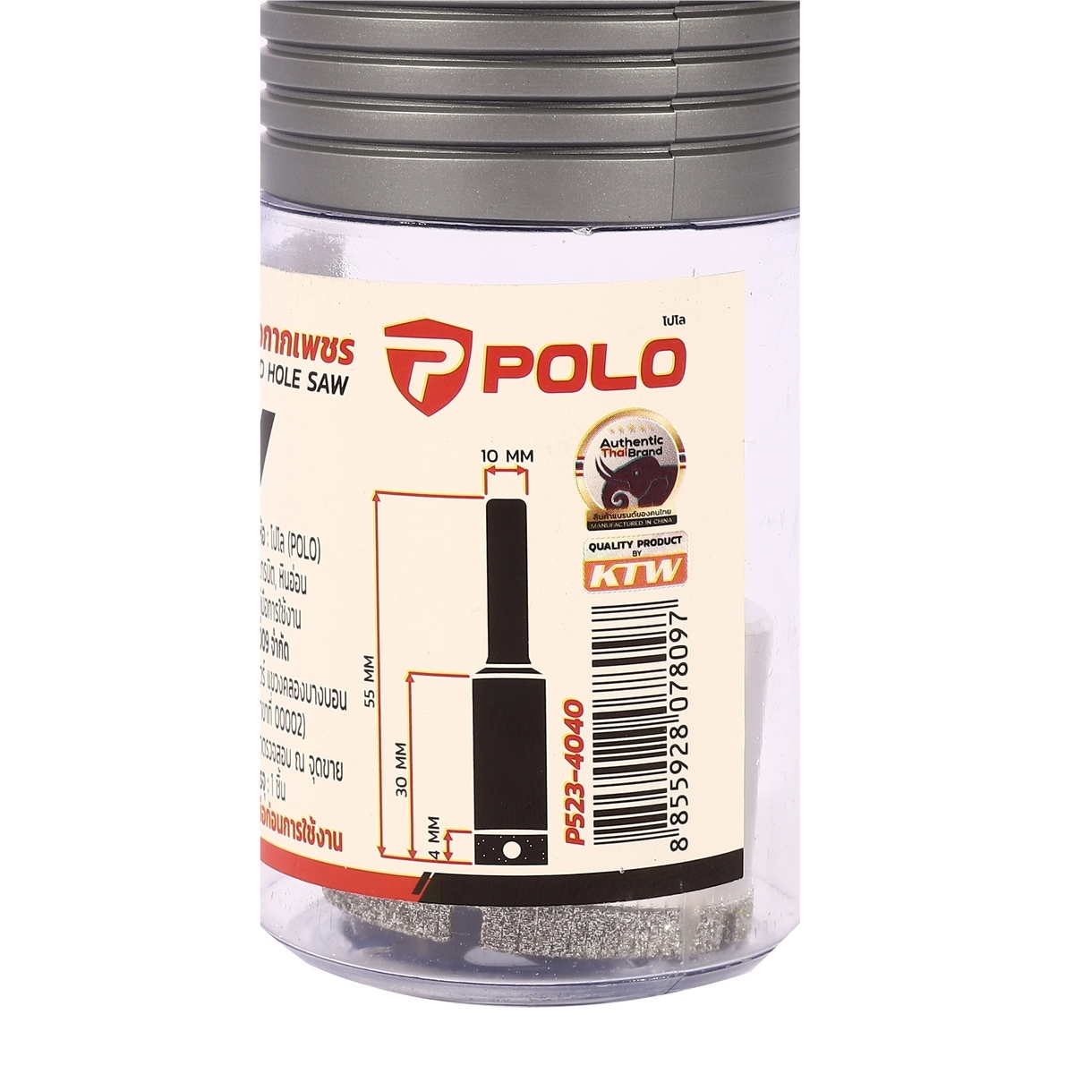 ED-40 โฮลซอกากเพชร กระเบื้อง/กระจก 40 มม
