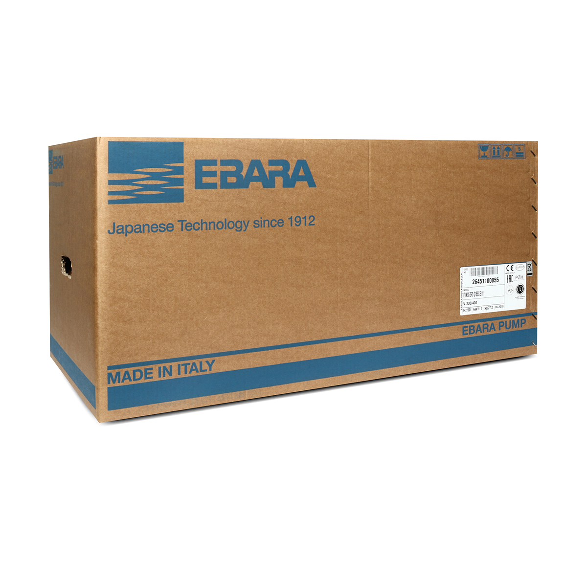 EVMS5 5F5/1.1 ปั๊มน้ำหลายใบพัดแบบตั้ง