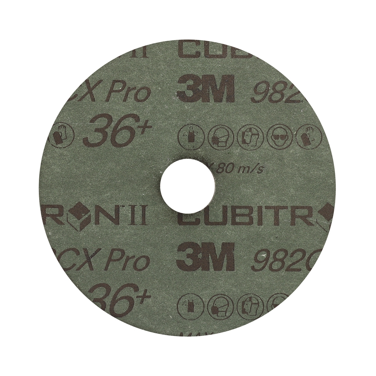 แผ่นขัดไฟเบอร์ 4X5/8 CUBII 982CX PRO G36