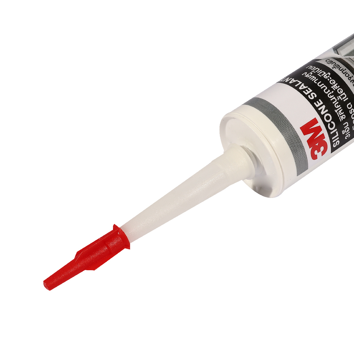 กาวซิลิโคน แบบมีกรด(สีอะลูมีเนียม) 300ML