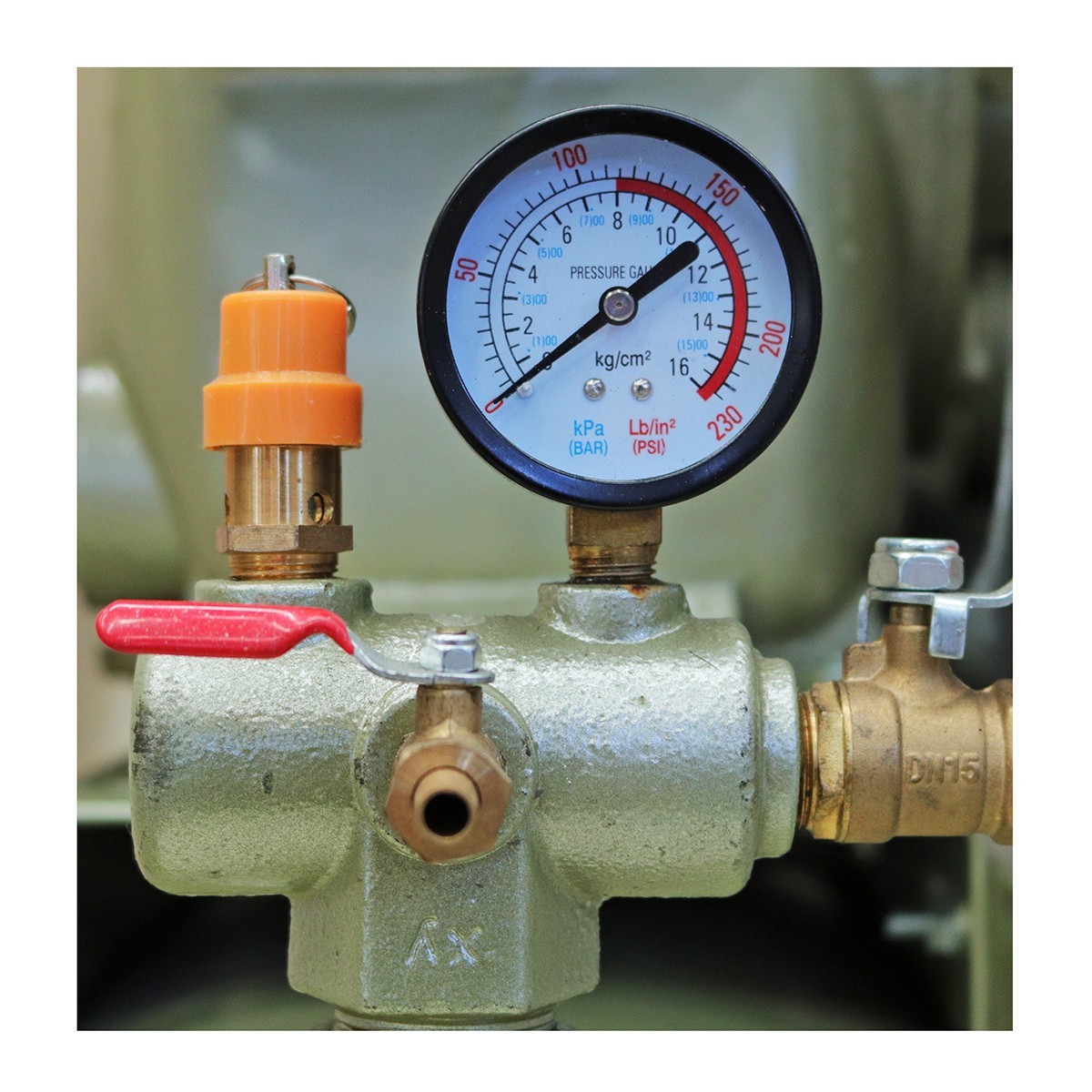 SGJ-3095-500 ปั๊มลมขับสายพาน10HP500L-3PH
