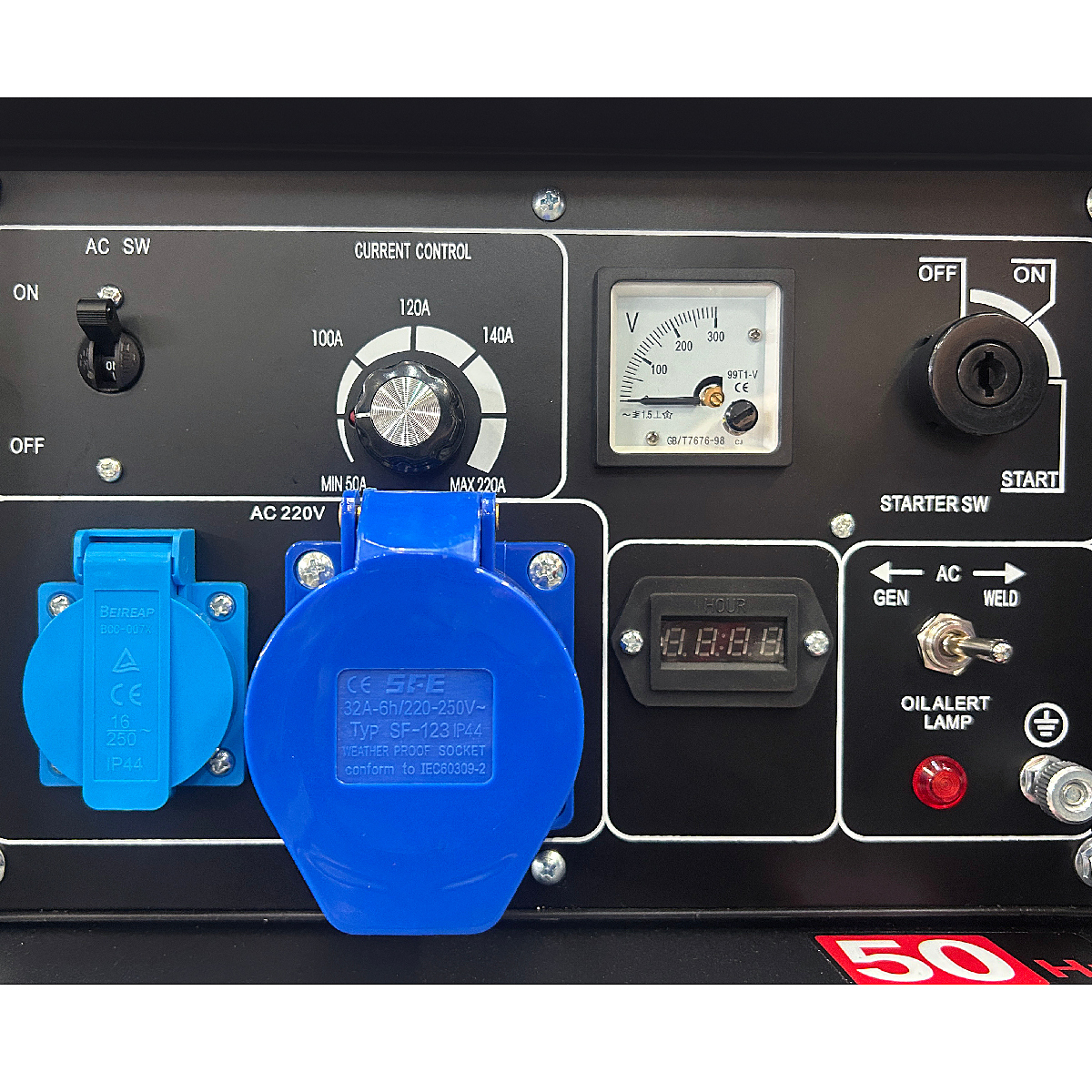 PDW8500E เครื่องปั่นไฟเชื่อมดีเซล 200 A