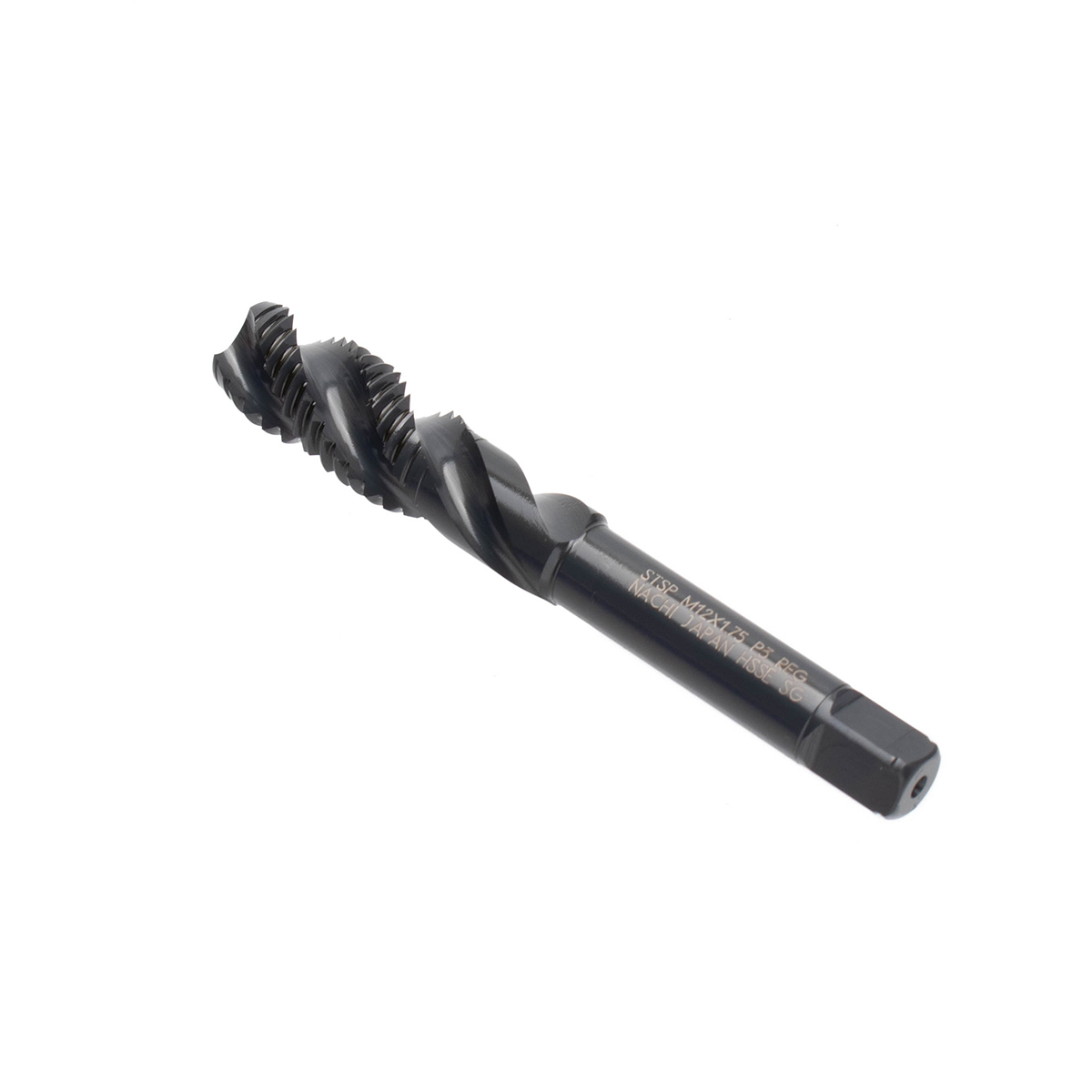 L6866_M14X2R ดอกต๊าปร่องเกลียวสีดำ