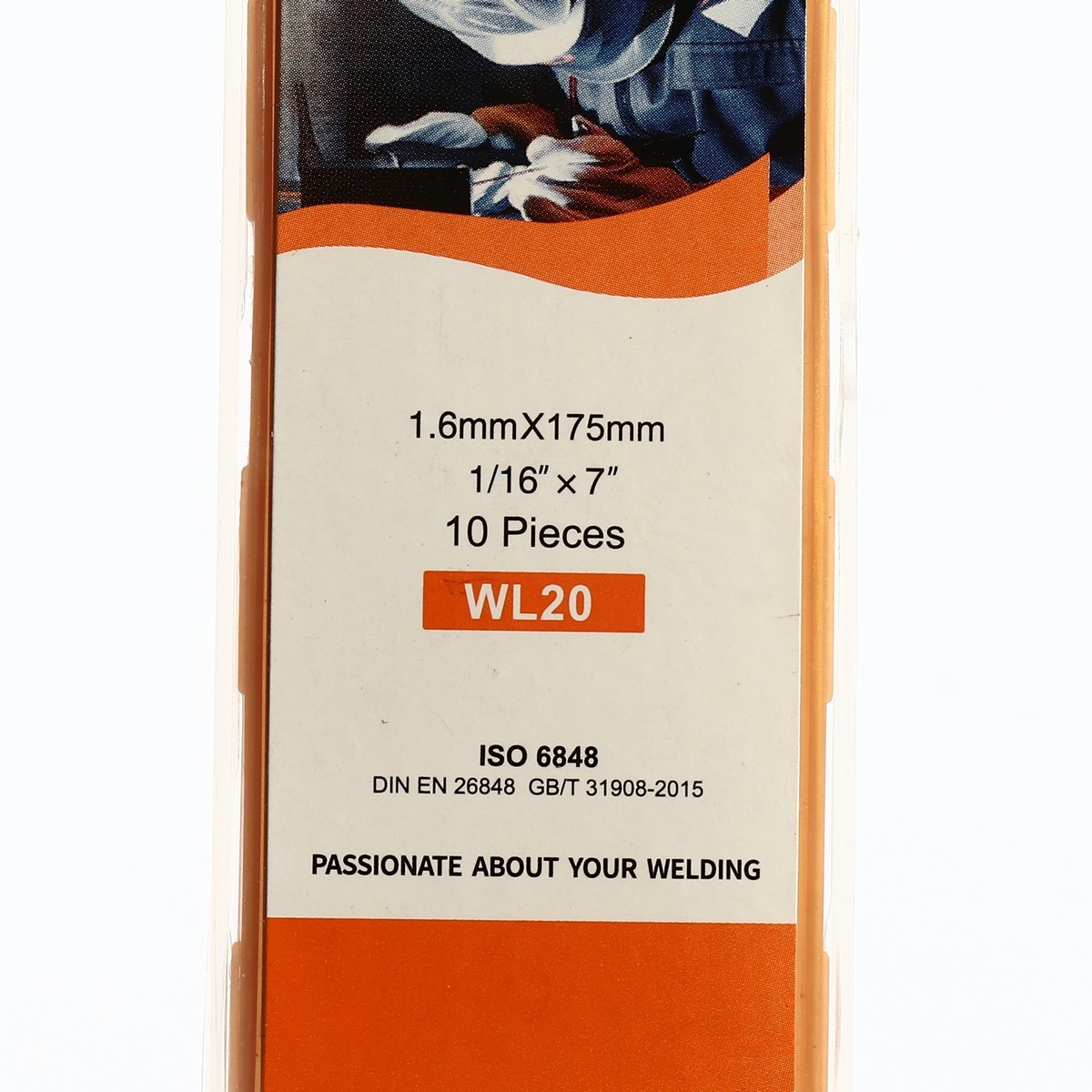 ลวดทังสเตนสีฟ้า (WL20) 1.6MM(10PCS/1PAC)