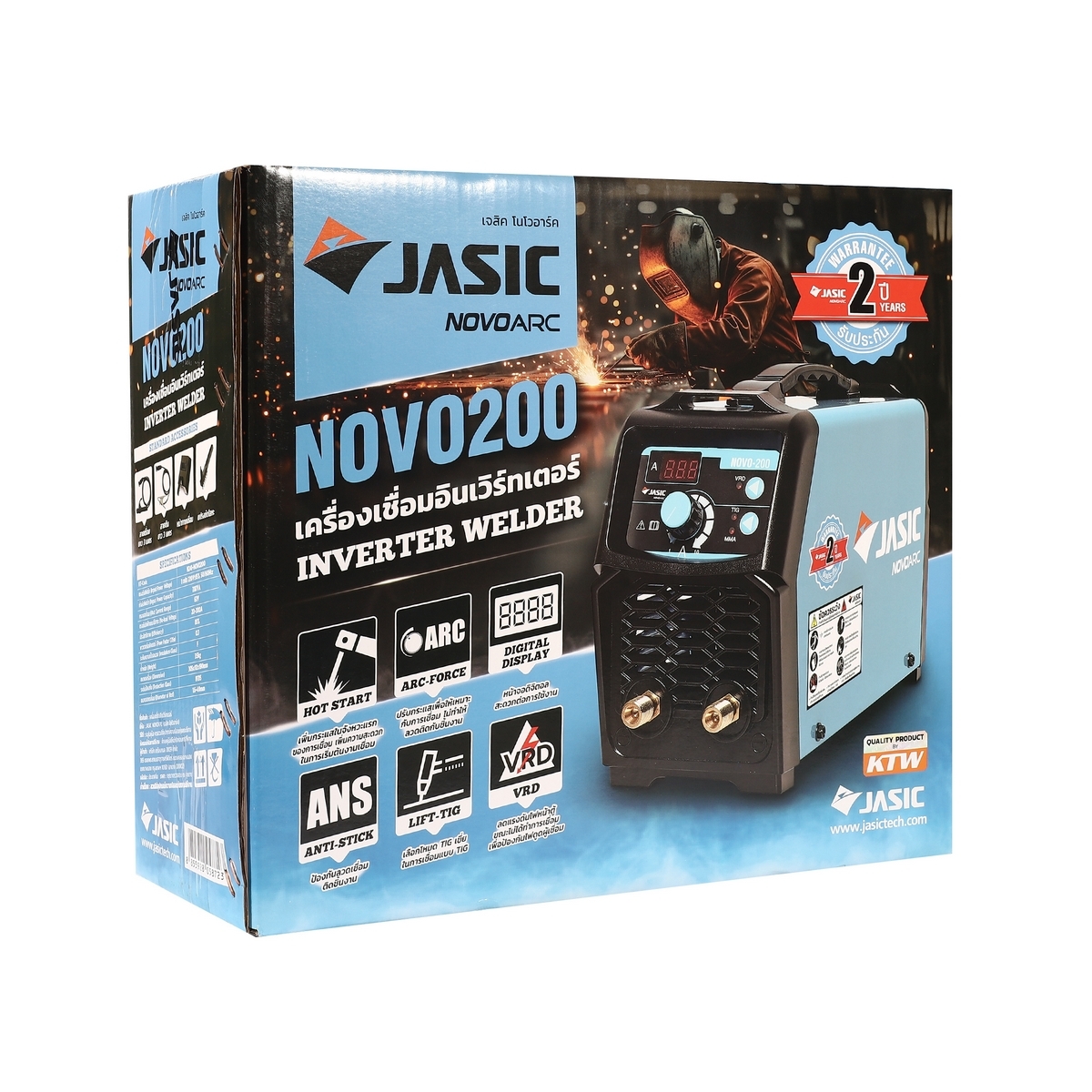 ARC / NOVO200 เครื่องเชื่อม IGBT
