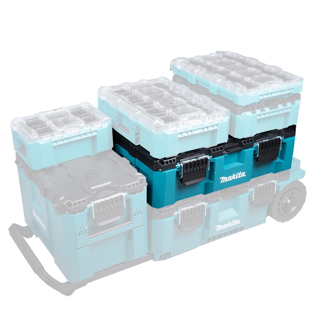 MAKTRAK กล่องเครื่องมือฐาน 2BAY ไม่มีล้อ