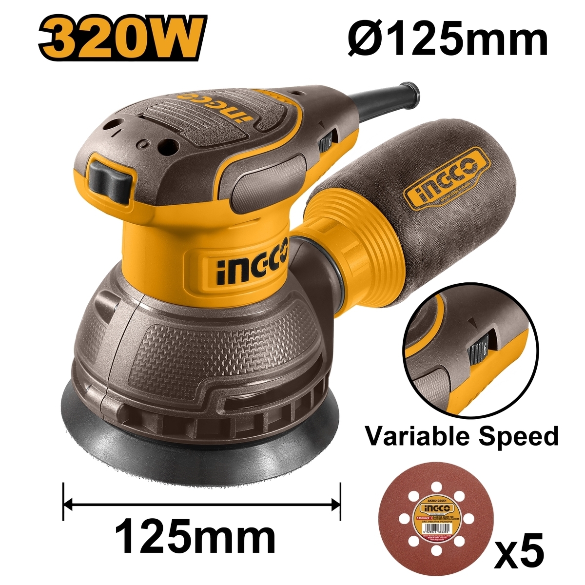 220V ขัดกระดาษทรายกลมไฟฟ้า 5