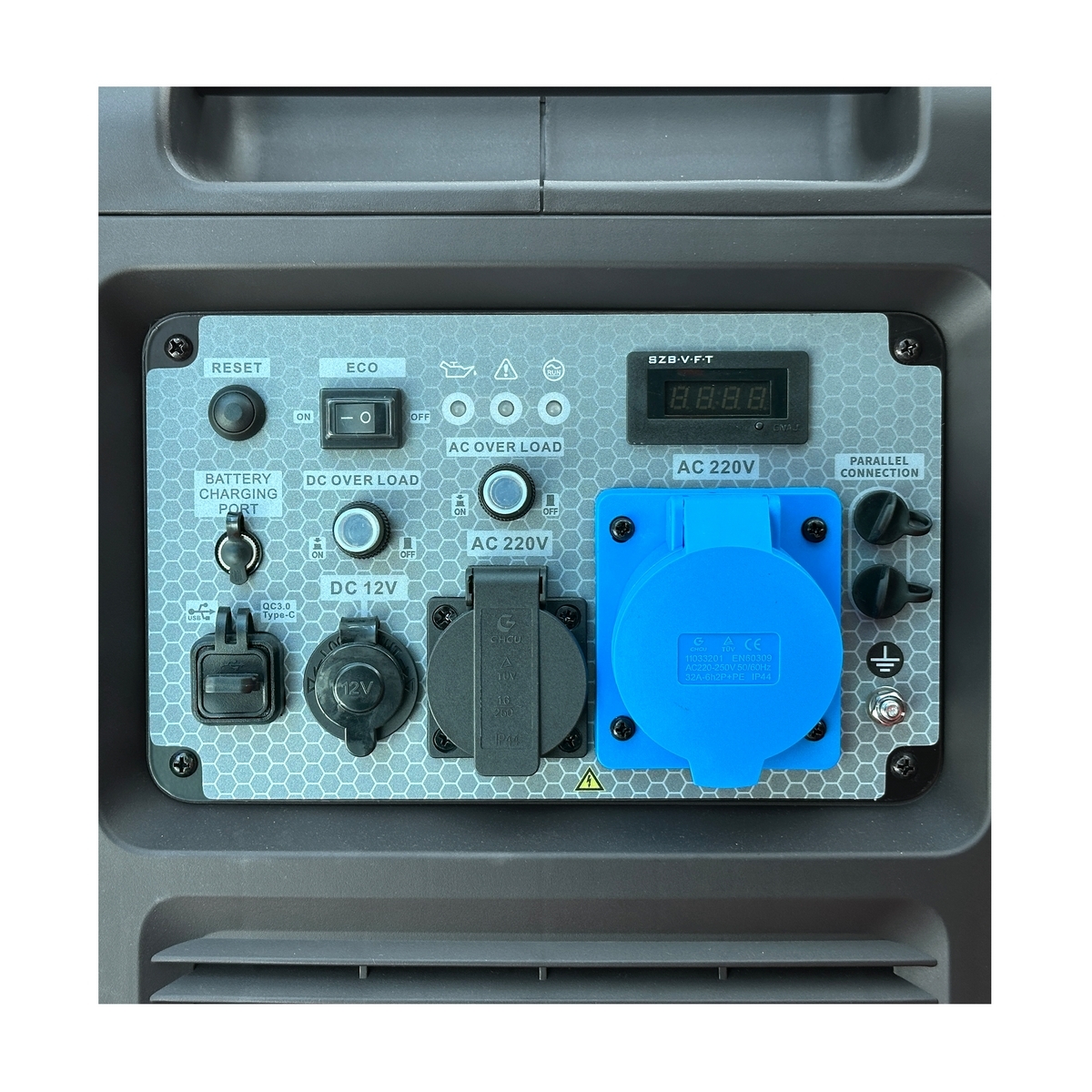 P6250IESเครื่องปั่นไฟอินเวอร์เตอร์ 5.5KW
