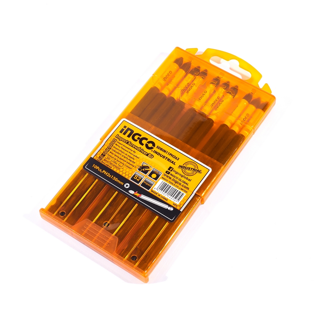 ดอกไขควงกระแทก PH2X150MM (10ดอก/SET)
