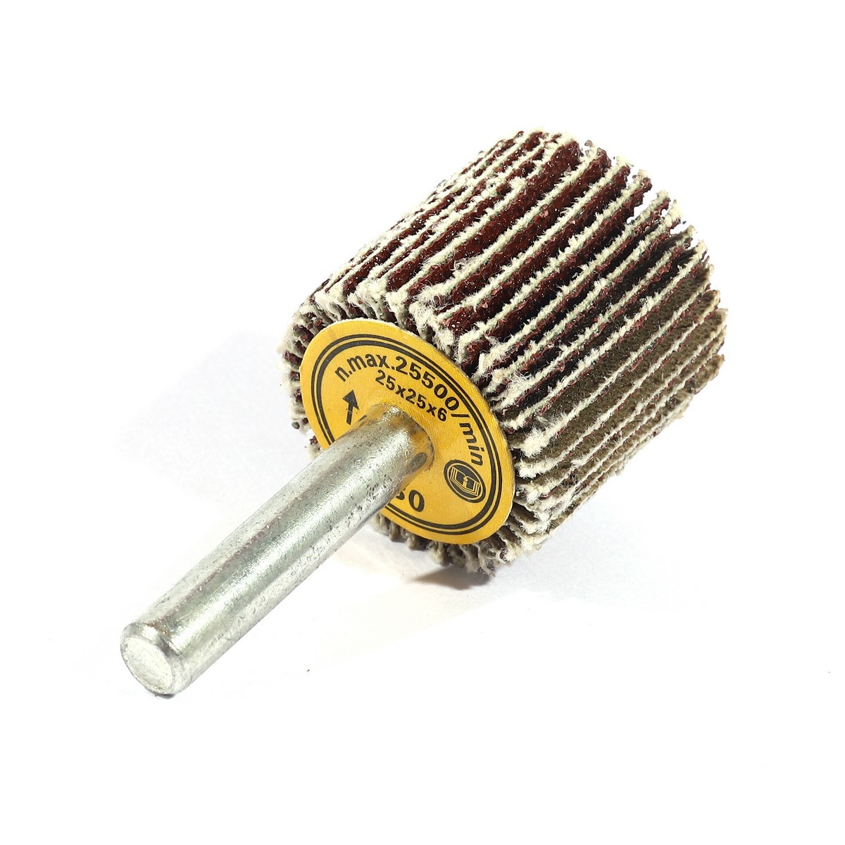 ล้อทราย มีแกน 25 X 25 X 6MM #80