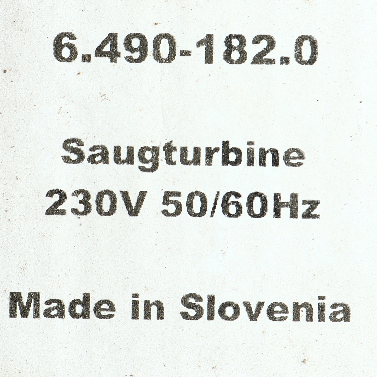 *VACUUM MOTOR