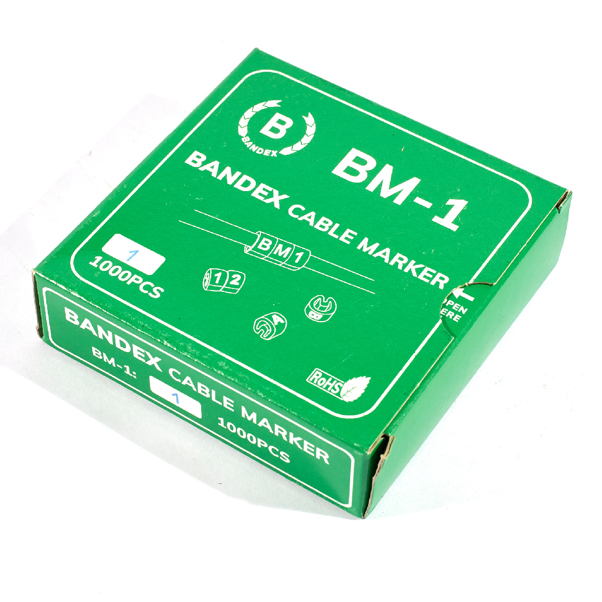 BM1-1มาร์คเกอร์ตัวอักษร 1 ขนาด3.0–4.2 มม