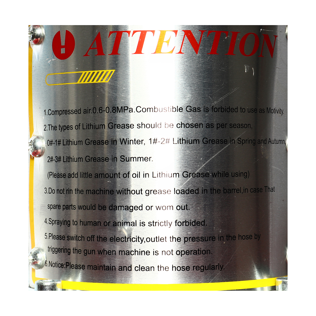 RH-5451G ถังอัดจารบีใช้ลม 45L (50:1)