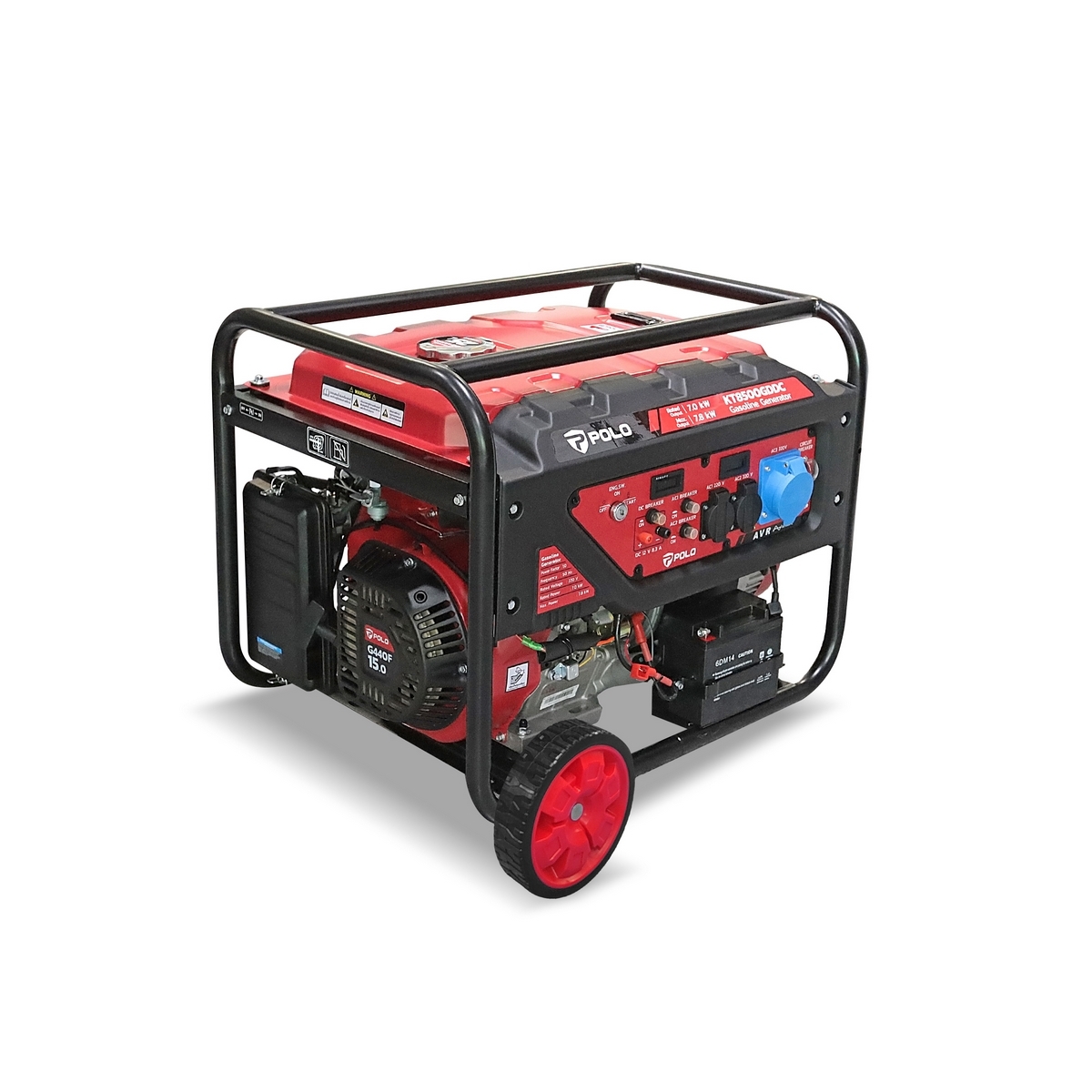 KT8500GDDC เครื่องปั่นไฟ 7.8 KW (รุ่นG)