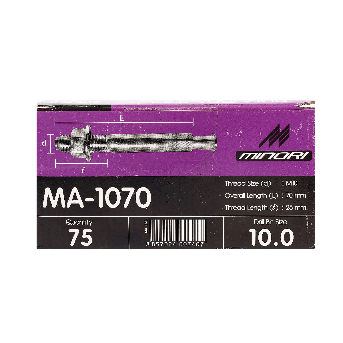 MA-1070 พุกตอก MA-TYPE