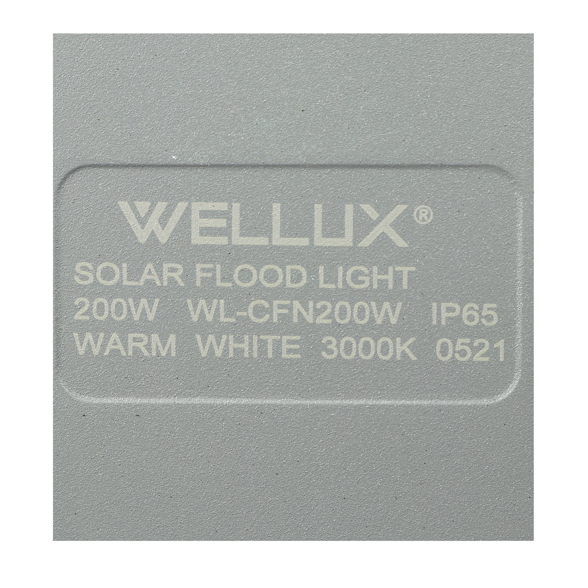 ชุดLEDโซล่าร์ฟลัดไลท์ CALIFORNIA 200W WW